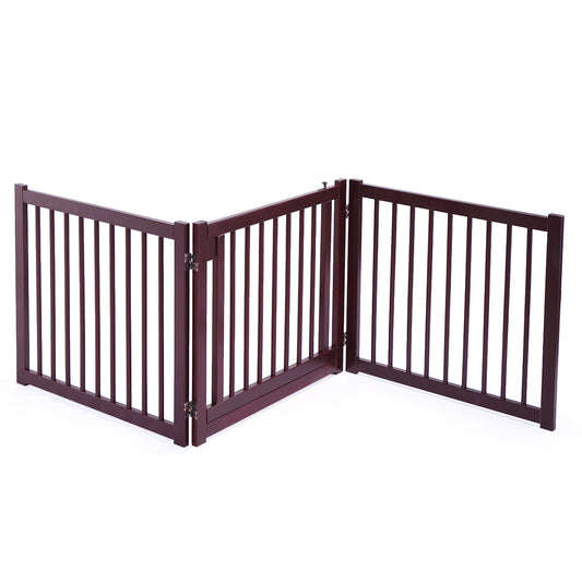 24inch height pet fence-brown